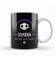 Sombra You Have Been Hacked Overwatch Kupa Bardak Porselen
