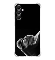 PrintiFy Samsung Galaxy A05S Uyumlu Köpek 1 Baskılı Şeffaf Köşe Korumalı Antişok Kılıf