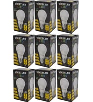 Viketled Led Ampül Beyaz-White 9W (9 Lu Set)