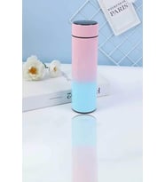 DEKOMUS ÖZEL TASARIM PINK-BLUE ÇİFT DUVAR VAKUMLU PASLANMAZ ÇELİK TERMOS
