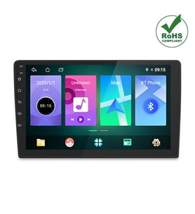 10"inç Oto Araç HD Ekran Carplay Dokunmatik Radyo teyp multimedya WIFI Video  oynatıcı Apple veya Android Bluetooth