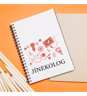 Jinekolog Tasarımlı Defter