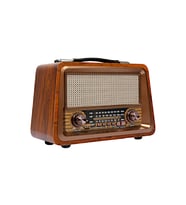 Nostaljik Klasik Radyo Bluetooth Usb Aux ve Cd Kart Destekli