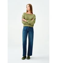 Loft Nora Regular Fit Kadın Pantolon (Mavi)