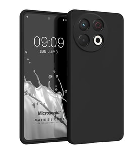 Microsonic Matte Silicone TECNO Spark 30 Pro Kılıf Siyah (Siyah)