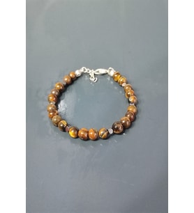 6 MM KAPLANGÖZÜ, HEMATİT DOĞALTAŞ BİLEKLİK