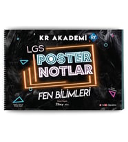 LGS Fen Bilimleri Poster Notlar KR Akademi