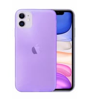 Apple Iphone 11 Pro Kılıf Ultra Ince Renkli Transparan Arka Kapak Mor