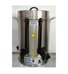 Dn91109 . 160 Bardak Elektrikli Termostatlı Paslanmaz Çelik Semaver Çay Otomatı Makinesi
