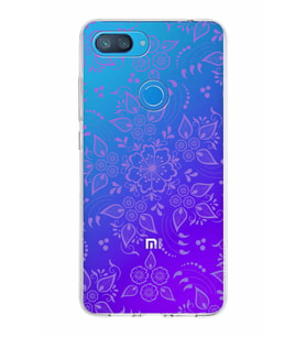 Xiaomi Mi 8 Lite Uyumlu Kapak Nostalji Desen Tasarımlı Şeffaf Silikon Kılıf