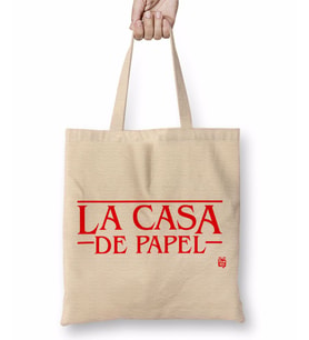 La Casa De Papel 04 Bez Çanta Uzun Saplı