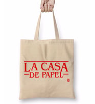 La Casa De Papel 04 Bez Çanta Uzun Saplı