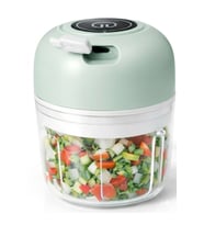 0-250 ml Şarjlı Pratik Mini El Rondosu 250ml 2 Yıl Beyaz-Yeşil RENK