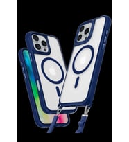 iPhone 16 Pro Kılıf Enka Magsafe Silikon Kılıf - Lacivert