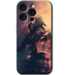 İphone 15 Pro Max Kılıf HD Desen Baskılı Kılıf - Atatürk Portre