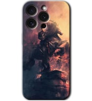 İphone 15 Pro Max Kılıf HD Desen Baskılı Kılıf - Atatürk Portre