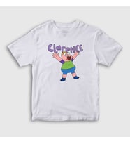 Presmono Unisex Çocuk Beyaz Happy Clarence T-Shirt 458439tt (Beyaz)