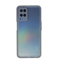 Oppo A54 4g Kılıf Montreal Silikon Kapak - Gri