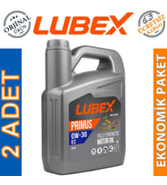 Lubex Primus EC 0W-30 4 Lt Tam Sentetik Motor Yağı (2 Adet)
