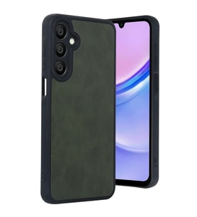 Samsung Galaxy A16 5G Kılıf Aras Deri Kapak - Koyu Yeşil