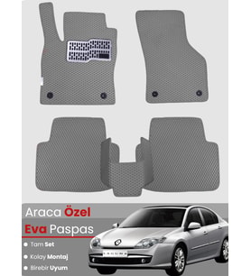 RENAULT LAGUNA 3 (2008-2015) Uyumlu EVA Paspas Tam Set–Oto Paspas,Araca Özel