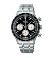 Seiko SSB479P1 Quartz Çelik Gri Siyah Kadran 39 mm Erkek Kol Saati