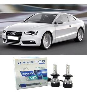 Audi A5 B8 Led Xenon Uzun Far Ampulü H7 Access Yeni Seri Beyaz 2007-2014