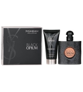 Yves Saint Laurent Black Opium Set EDP 50 ml + 50 ml Body Lotion Kadın Parfüm Seti