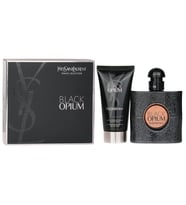 Yves Saint Laurent Black Opium Set EDP 50 ml + 50 ml Body Lotion Kadın Parfüm Seti