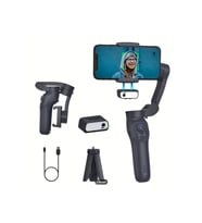 Otomatik Yüz İzleme 3 Eksenli Gimbal Telefon Tutucu ve Tripod, 360° Ayarlanabilir