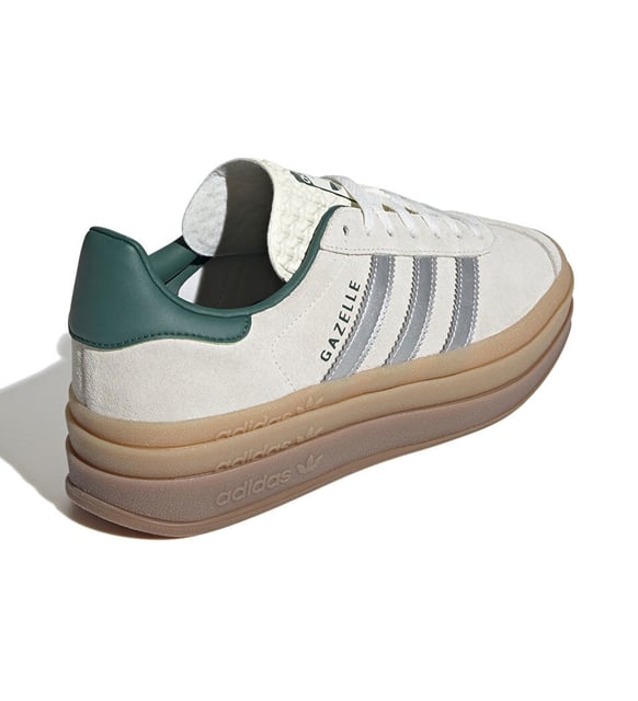 adidas gazelle silver green womens adidas Originals Gazelle Indoor Kadn Sneaker