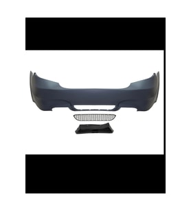 BMW E60+LCI 2002-2009 Komple Tampon Arka PDC Delikleri A&ccedil;ılabilir 00 &Ccedil;ıkış M5 51127896846 Wender