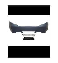 BMW E60+LCI 2002-2009 Komple Tampon Arka PDC Delikleri A&ccedil;ılabilir 00 &Ccedil;ıkış M5 51127896846 Wender