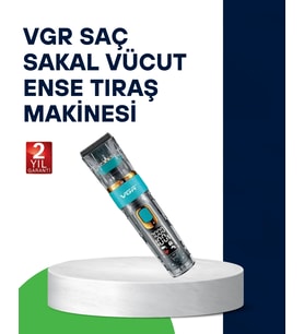 Vgr V-695 Profesyonel Saç Sakal Kesme Makinesi Şarjlı Kablolu Kullanım