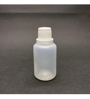 30 cc Plastik Şişe - Kilitli  Kapaklı- Şeffaf- x 10 Adet (Karışık)