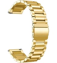 Samsung Galaxy Watch FE Metal Stainless Steel Kordon (Samsung Galaxy Watch FE ile Uyumlu Kordon, Akıllı Saat Kayışı)