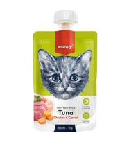 Wanpy Taze Ton Balıklı&Tavuklu Kedi Et Ezmesi 90 gr