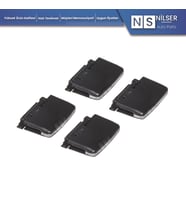 Mercedes W204 Klima Kalorifer Kulpu Ön Siyah Set 4 Adet 2011-2015