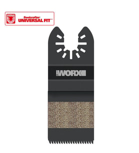 WORX WA4960 Çok Amaçlı Raspalama Makinası İçin 35x40mm Ahşap, PVC Universal Kesme ve Zımparalama Bıçağı