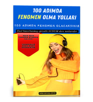 100 Adımda FENOMEN Olmanın Yolları Kitabı