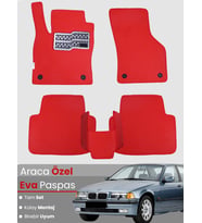 BMW 3 SERİSİ E36 (1990-2000) Uyumlu EVA Paspas Tam Set–Araca Özel,Su Geçirmez,Kolay Montaj