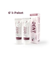 ZerDent Doku Tuzu İçeren Diş Macunu 90Gr 6 Adet