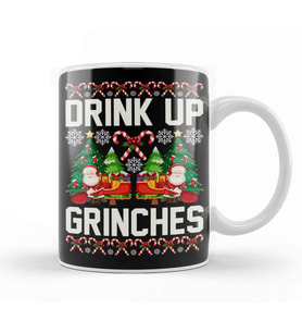 Drink Up Grinches 01 Kupa Bardak Porselen