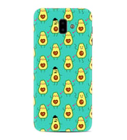 Samsung J6 Plus J7 Prime J7 Pro M20 Kılıf Desenli Silikon Oynayan Avokadolar 1770