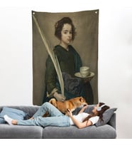 Diego Velazquez - Aziz Rufina Duvar Örtüsü-7390