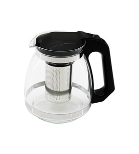 ÇELİK SÜZGEÇLİ CAM DEMLİK 1500ML (5343)