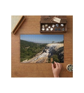 Kayalıklar - Orman - Manzara Tasarımı 240 parça Ahşap Puzzle Ahşap Kutuda MP07078