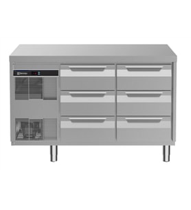 Electrolux Professional Tezgah Tipi Derin Dondurucu, 6x? Çekmeceli, -22°c/-15°c, Aısı 304 (r290) EK2ABCC