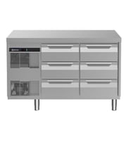 Electrolux Professional Tezgah Tipi Derin Dondurucu, 6x? Çekmeceli, -22°c/-15°c, Aısı 304 (r290) EK2ABCC