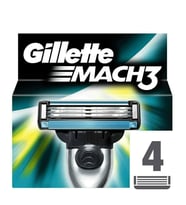 Gillette Mach 3 Yedek Bıçak 4'lü